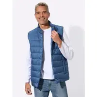 Classic Dog Steppweste CLASSIC, Herren, Gr. 62, jeansblau, 100% Polyester, Wattierung:100% Polyester, unifarben, Westen Steppweste