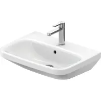 Duravit Waschtisch DuraStyle 60x44cm, we WG, m HL, ÜL, Hahnlochbank