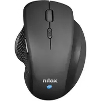 Nilox NXMOWI3001, Optisch, RF Wireless, 3200 DPI, Schwarz
