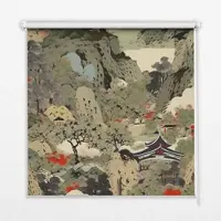 Tulup INNENROLLO - Fensterrollo - Rollo - 120x140 cm - Berg