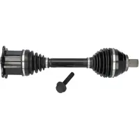 Meyle 100 498 0637 Antriebswelle Vorne Links für VW GOLF VI (5K1) Golf V Schrägheck (1K1) TOURAN (1T1, 1T2) Passat Variant (3C5) für AUDI A3 Sportback