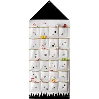 Sonstiges Adventskalender zum Befüllen Stoff 2026 122x50cm 24 Taschen Wiederverwendbar zum Aufhängen