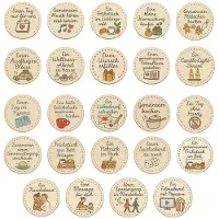 Sonstiges Adventskalender für Paare 2026, 24 Holz-Gutscheine, Erlebnisgeschenke