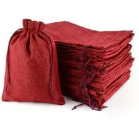 Sonstiges 30 Stück Jutesäckchen 20x30 cm mit Kordelzug für Geschenke & Adventskalender