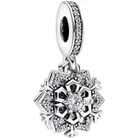 Sonstiges Bead Charms Kirschblüten Schneeflocken für Damen kompatibel mit Pandora