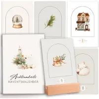 Sonstiges Adventskalender Frauen mit 24 Achtsamkeitsübungen Desktop-Kalender 350g/m² Kupferdruckkarton
