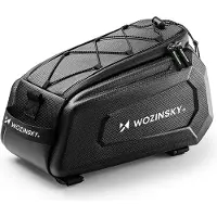 Wozinsky WSR-01B Fahrradtasche Gepäckträger 9 L wasserdicht Schwarz