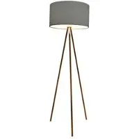 Azzardo Stehleuchte Finn, kupfergrau, AZ3011, E27, 1x60W, IP20, 45cm, kupfergrau