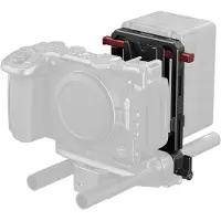 SmallRig 6273 Drehbare V-Mount-Akkuplatte mit zwei V-Locks und 15-mm-Doppelstangenklemme