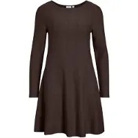 Vila Vivaluni Kurzes Strickkleid