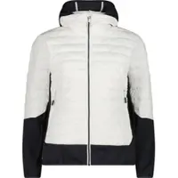 CMP Woman Jacket Hybrid FIX Hood b.co gesso (A143) 40