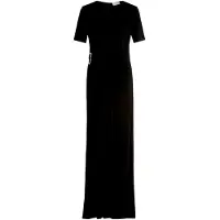 Vera Mont Jumpsuit "Jumpsuit mit Raffung", Damen, Gr. 46, EURO, schwarz, Overalls Jumpsuit