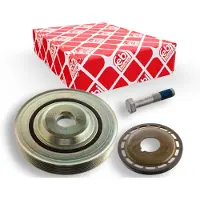 FEBI BILSTEIN Riemenscheibe, Kurbelwelle 106476 für FORD VOLVO LANCIA PEUGEOT DS