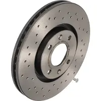 Brembo Bremsscheibe 0987601x 283mm 26mm für PEUGEOT OPEL