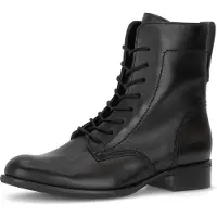 Gabor Schnürstiefelette Blockabsatz, Schnürboots mit herausnehmbarer Innensohle
