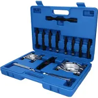 BRILLIANT TOOLS Abzieher-Satz für Kugellager mit Trennmesser, 12-tlg.