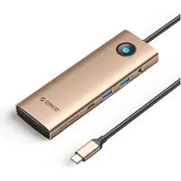 ORICO PW11 9-in-1 USB-C Dockingstation (2x USB-A 3.0, 1x USB-C 3.0, 1x USB-C PD 100, 1x HDMI 4K 60Hz