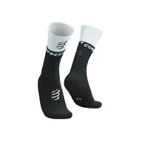 Compressport - Mid Compression Socks V2.0 - Laufsocken Gr T1 - EU 35-38 blau