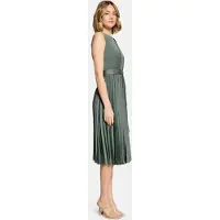 Betty & Co Betty&Co Midikleid "Damen mit Plissee" Ohne Tasche Plissee