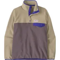Patagonia - Lightweight Synch Snap-T P/O - Fleecepullover Gr L grau/beige