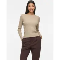 Vila Vicomfy Rundhals Strickpullover