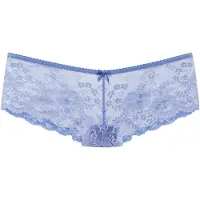 LASCANA Hipster , Damen, Gr. 36/38, Spitze, blau (kornblumenblau), Spitze, Obermaterial: 90% Polyamid, 10% Elasthan, unifarben, körpernah, Unterhosen Hipster, aus zarter Spitze