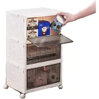 OEM Aufbewahrungsbox, 45L Fassungsvermögen, Kunststoffmaterial, stapelbares Design, Abmessungen 60 x 40 x 30 cm, langlebige Konstruktion