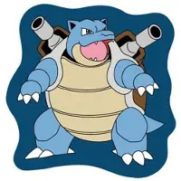 Herding Pokémon Blastoise Kissen Blau Blau One Size