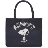 Codello Shopper "Tasche", Damen, blau, Obermaterial: 100% Polyester PES., Taschen Shopper, mit Snoopy Motiv
