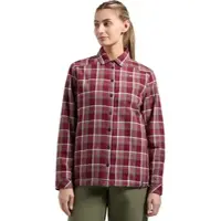 La Sportiva Rambler Lined Flannel Shirt Women redwood/chalk (R25W04) M