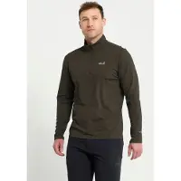 Jack Wolfskin Stehkragenpullover "TRAIL HZ M" Funktions-Langarmshirt, schnelltrocknend, atmungsaktiv