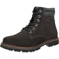 Sioux Stiefelette "Adalrik-704-TEX-H", Herren, Gr. 41 (UK 7), grau (dunkelgrau), Schuhe Stiefelette