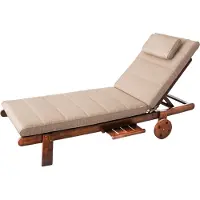Stanis³aw Jurga Liegenauflage „Alicante“ – 60×122×82 cm wasserabweisend, wendbar & bequem – mit Kopfkissen | PillowPrim