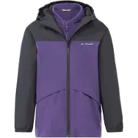 Vaude Kids Escape 3in1 Jacket deep plum (442) 158/164