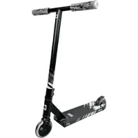 Centrano CORE CB1 Mini Stunt-Scooter, schwarz, 71 cm, mit 110-mm-Rädern, Aluminiumdeck und IHC-Kompressionsfederung