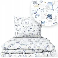 ANKRAS Kinder Bettwäsche Set Motiv 160x120cm Baumwolle