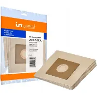 Invest-de 5x Papierbeutel für Zelmer Olek ZVC411P / ZVC421PB Ersatz