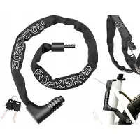 RockBros Fahrradschloss Kette mit Zahlenschloss und Schlüssel