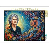 CALVENDO Puzzle: Ada Yonath (1939– ) | Berühmte Chemikerin | 1000 Teile, fertige Größe: 64 x 48 cm | Fotopuzzle für entspannte Stunden