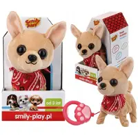 Smily Play Interaktiver Chihuahua-Hund an der Leine , bellt, läuft, 3+