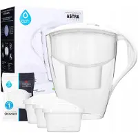 Dafi 3 l Astra Filterkanne + 3 Unimax Filter-manueller Anzeige ASTRA 3 L + 3