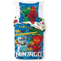 BrandMac Lego Ninjago Dragons Rising Bettwäsche 135x200 cm 100% Baumwolle