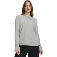 Under Armour W Explor Isochill UPF Longsleeve gray clay green (069) M