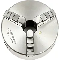 OEM Drehfutter, 3- und 4-Backen-Optionen, präzises selbstzentrierendes Design, 3 Backen-125mm