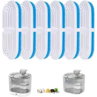 Sonstiges Katzenbrunnen Filter 2,2L Verbesserte Filters 6 Wiederverwendbare Aktivkohlefilter