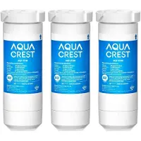 Aqua Crest Wasserfilter für Kühlschrank Ersatz für GE XWF NSF 42/372 3 Stück
