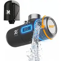 Sonstiges Wasserhahnfilter Küche 7-Stufen mit LCD-Display Strontium-Mineralisierung Mikrobläschen 360° schwenkbar 17 Adapter Schwarz 3,5 L/min