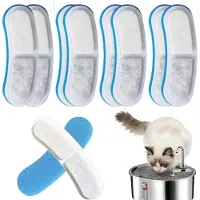 Sonstiges Katzenbrunnen Filter 16 Stück Aktivkohle & Schaumfilter für WF300 WF410 WF450