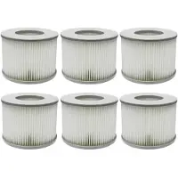 MSpa Ersatz-Filterkartusche für Whirlpools 6er-Pack