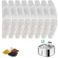 Sonstiges 8er Pack Ersatzfilter für Katzentrinkbrunnen, kompatibel mit W04